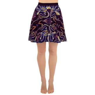 CAVIS Celtic Big Dragon Skater Skirt Front
