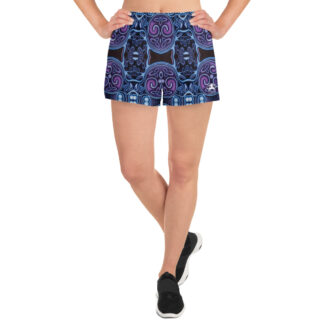 CAVIS Celtic Soul Women's Athletic Short Shorts, Alternative Casual Shorts