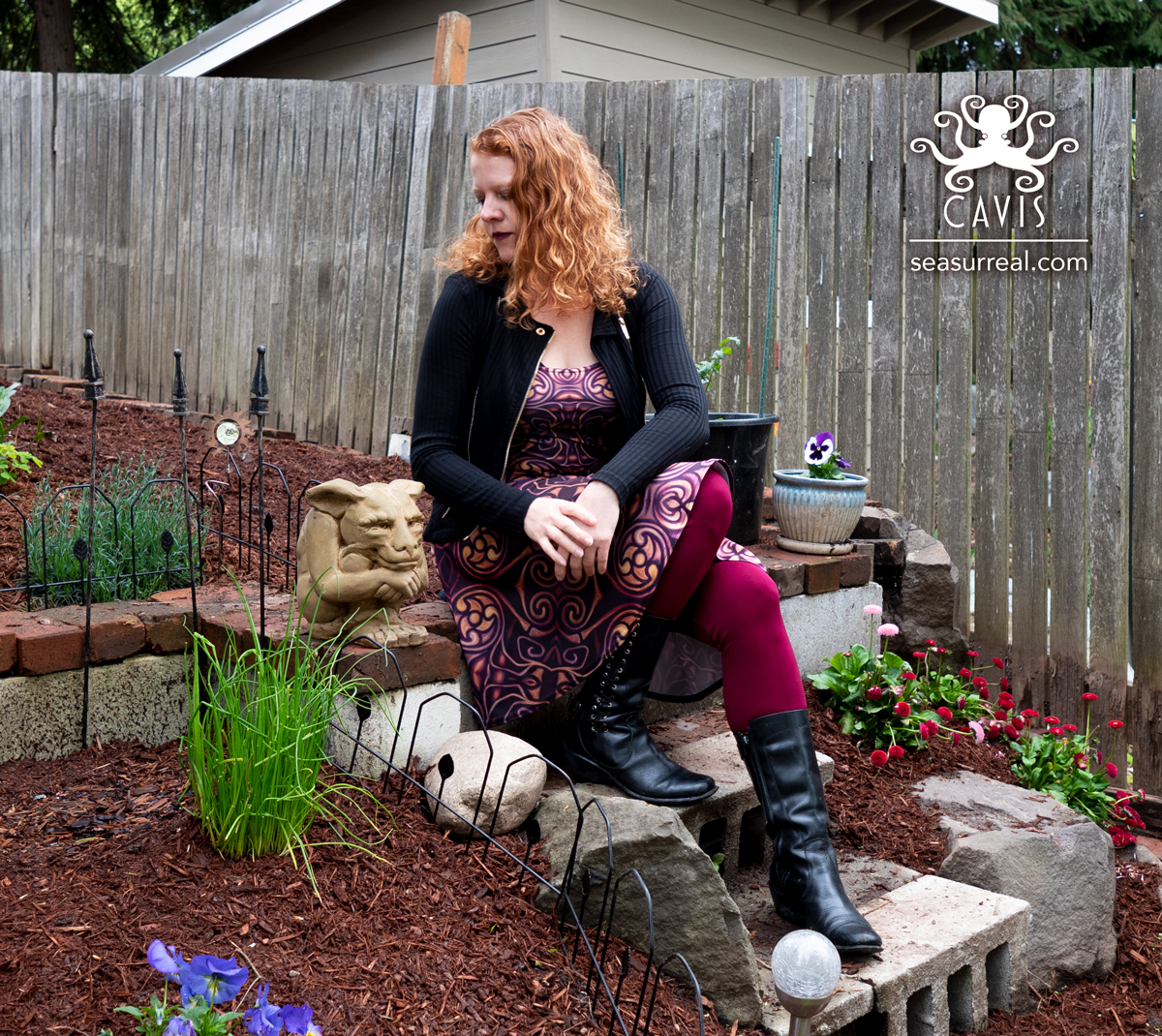 Celtic Dragon Dress - Margo 1