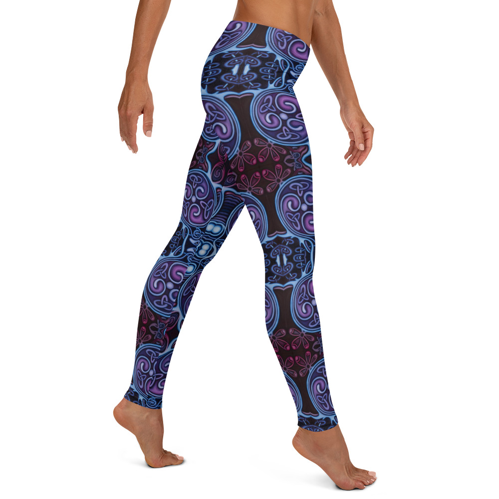 CAVIS Celtic Soul Women's Leggings - Scuba Leggings - Right