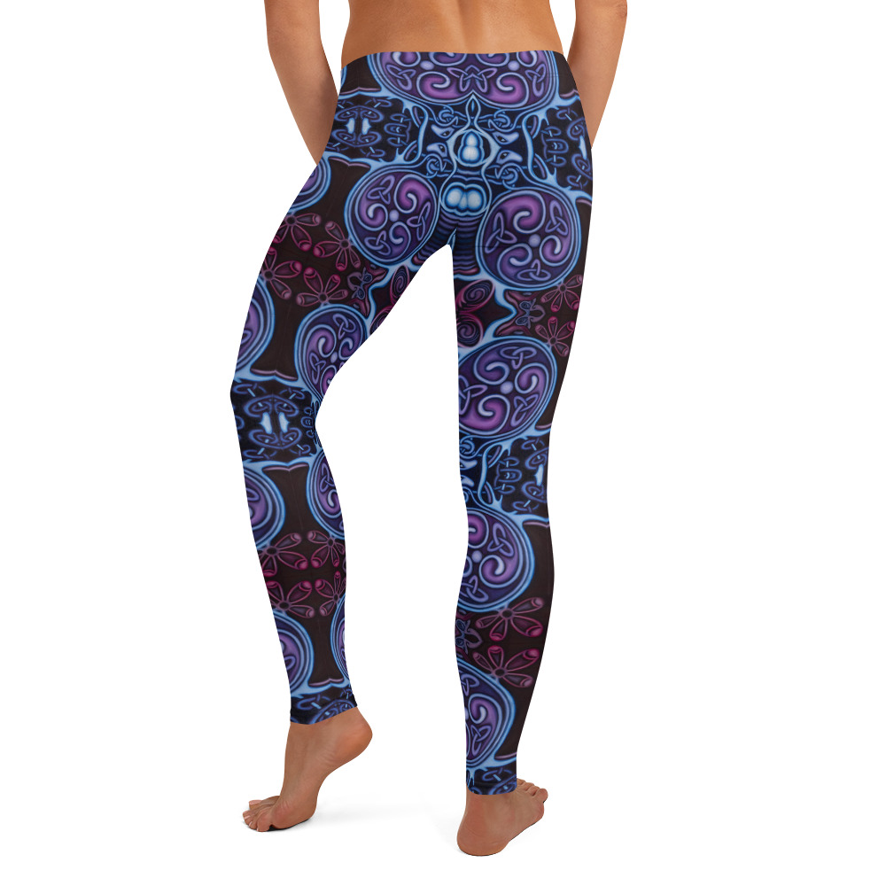 CAVIS Celtic Soul Women's Leggings - Scuba Leggings - Back
