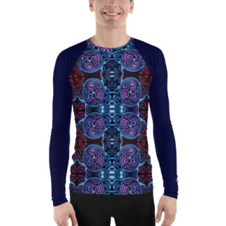 CAVIS Celtic Soul Men's Rash Guard - Scuba Swim Shirt - Front