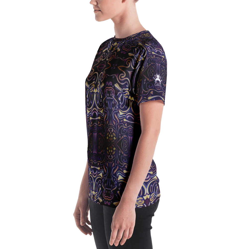 CAVIS Celtic Big Dragon Women's T-Shirt - Left