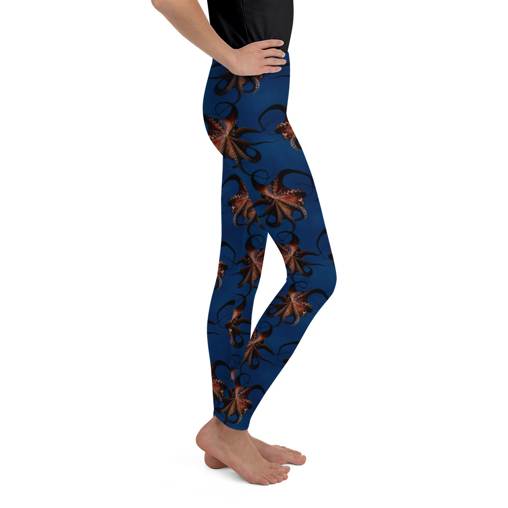 CAVIS Flying Octopus Youth Leggings - Right