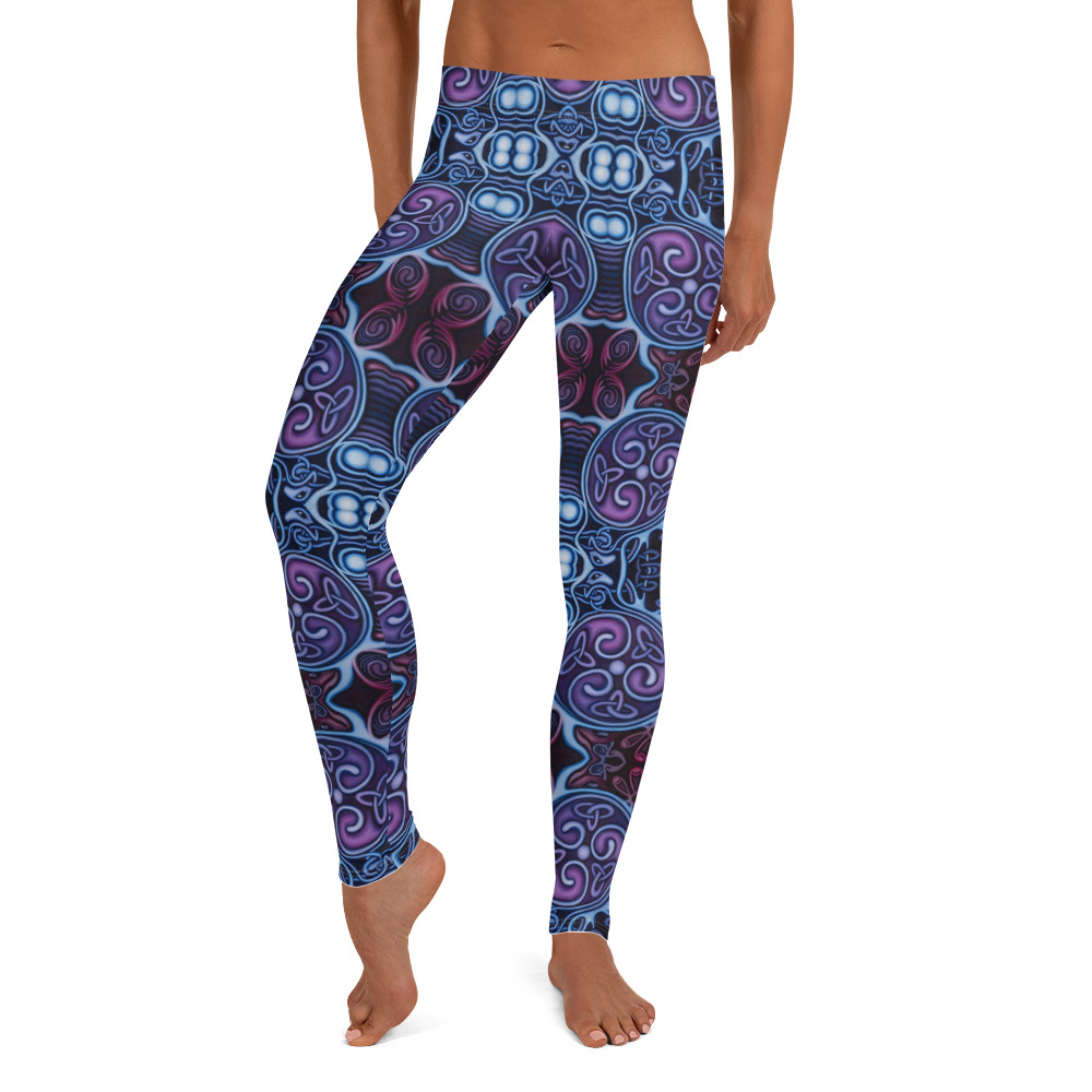 CAVIS Celtic Soul Women's Leggings - Scuba Leggings - Front
