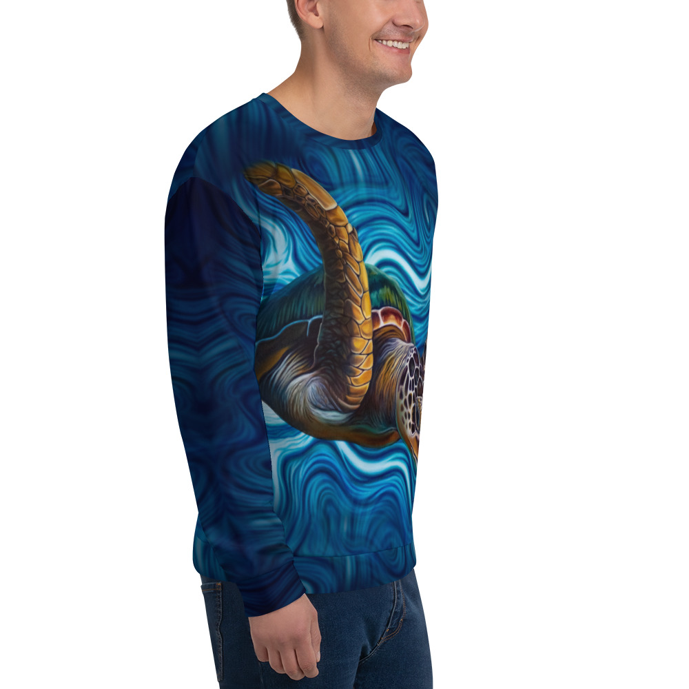 CAVIS Sea Turtle Sweatshirt Men's - Right