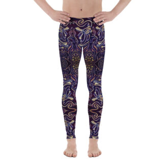 CAVIS Celtic Big Dragon Pattern Men's Leggings - Front