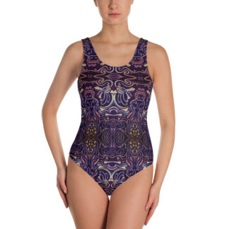 CAVIS Celtic Big Dragon Women's Swimsuit - Front