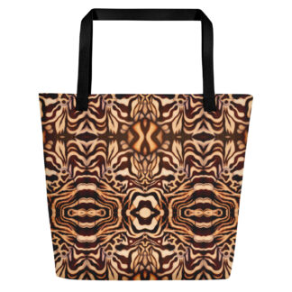 CAVIS Wonderpus Beach Bag - Natural Color Octopus Tote Bag