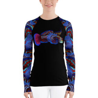 CAVIS Mandarinfish Rash Guard - Women's - Front