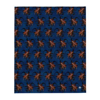 CAVIS Flying Octopus Soft Throw Blanket
