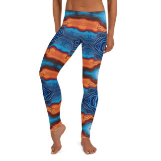 CAVIS Reborn Psychedelic Pattern Leggings - Women's - Front