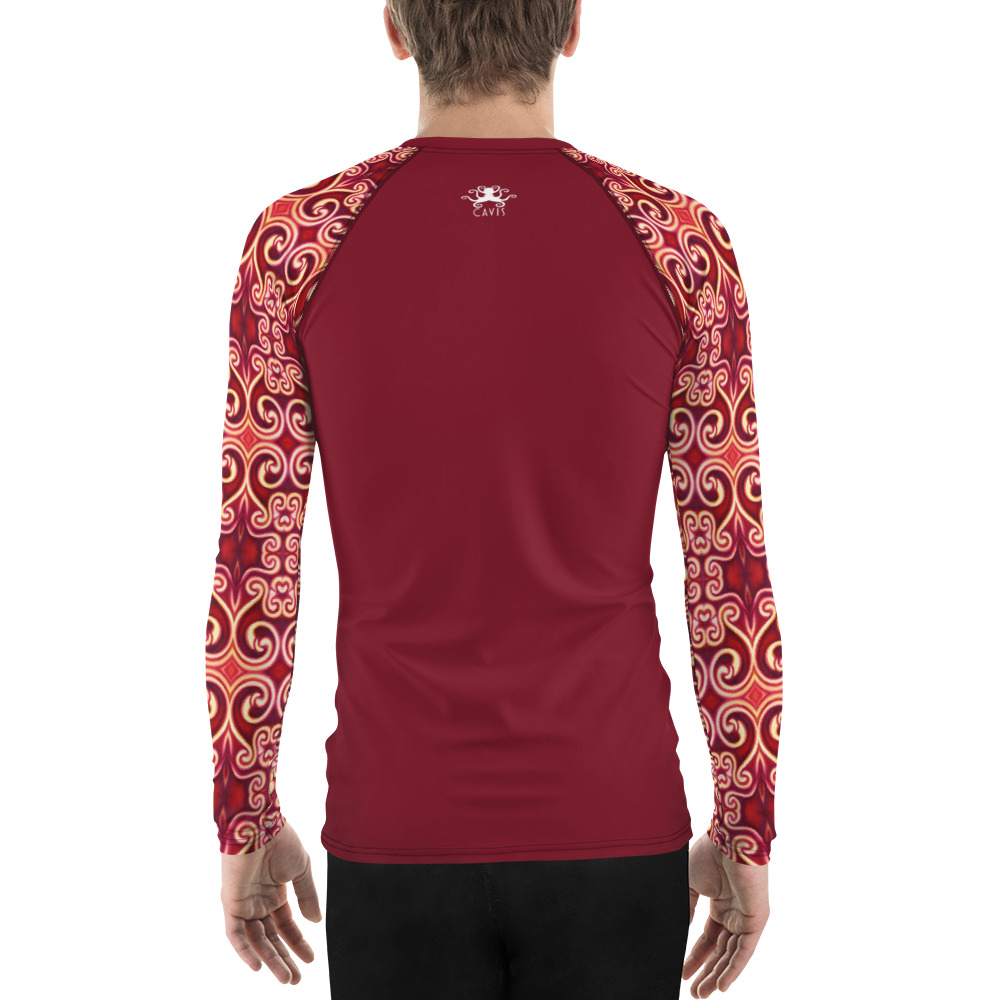 CAVIS Celtic Fire Rash Guard - Men's - Back