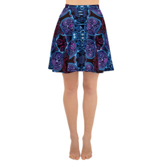 CAVIS Celtic Soul Skater Style Flare Skirt - Front