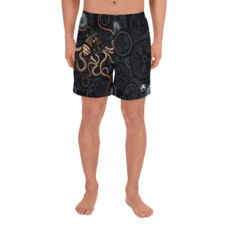 CAVIS Steampunk Octopus Men's Shorts - Front
