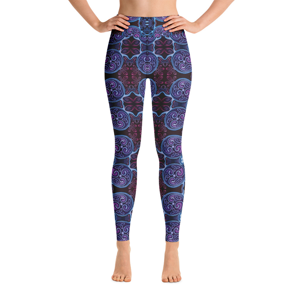CAVIS Celtic Soul Women's High Waist Leggings - Front 2