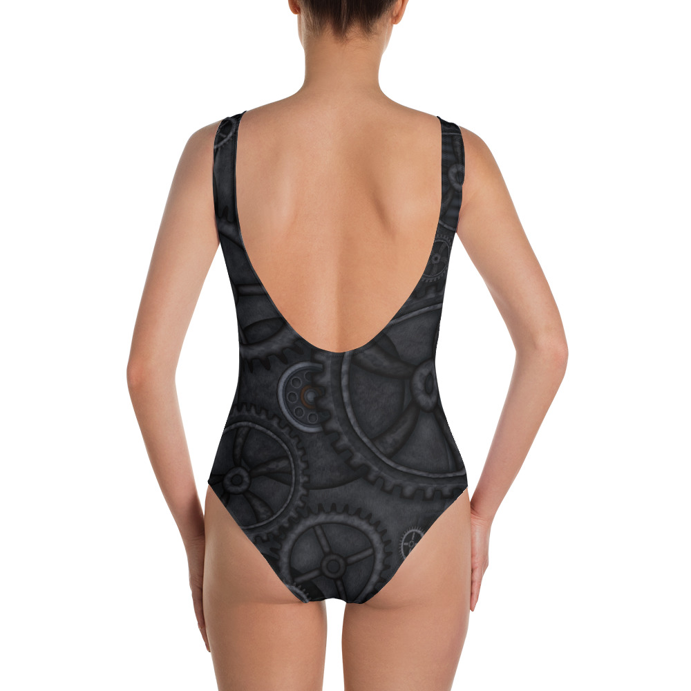 CAVIS Steampunk Octopus Swimsuit - Back