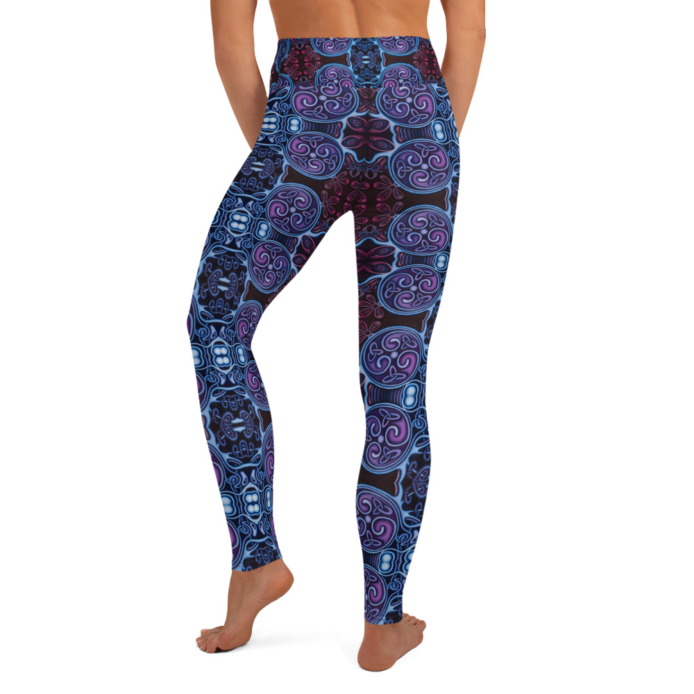 CAVIS Celtic Soul Women's High Waist Leggings - Back