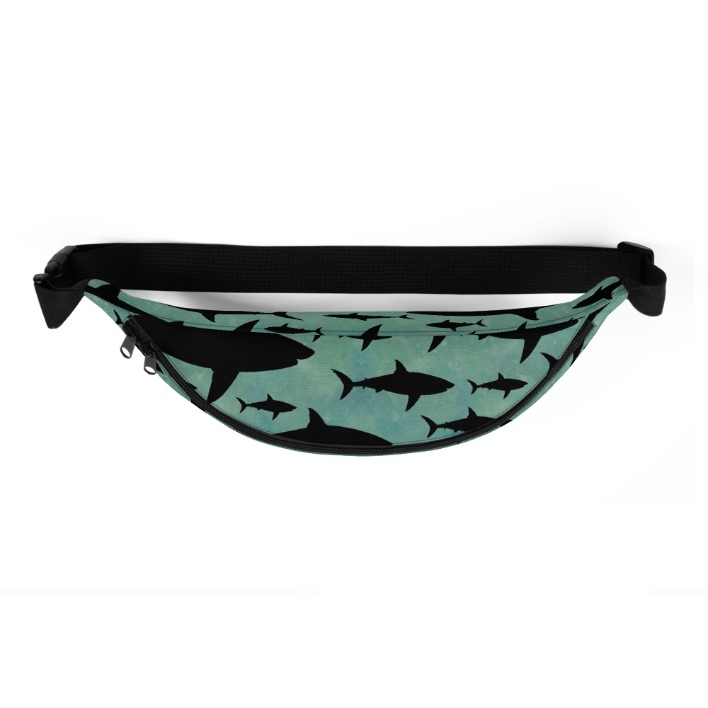 CAVIS Shark Fanny Pack - Waist Pack - Top