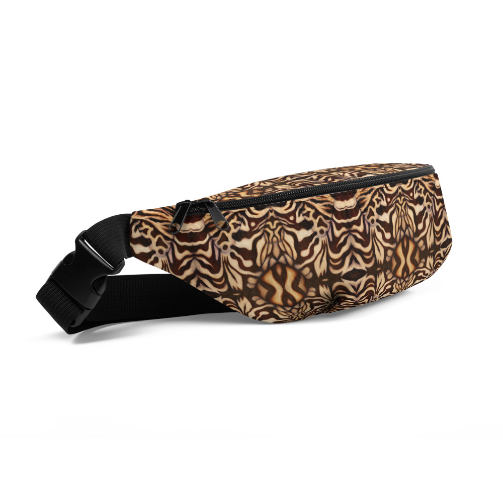 CAVIS Wunderpus Pattern Fanny Pack - Natural Color Alternative Sea Life Waist Bag - Right