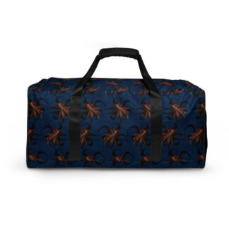 CAVIS Flying Octopus Duffle Bag, Underwater Sea Life Gym Bag