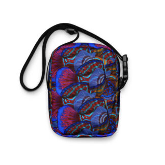 CAVIS Mandarinfish Colorful Nautical Utility Cross-body Bag, Underwater Sea Life Handbag