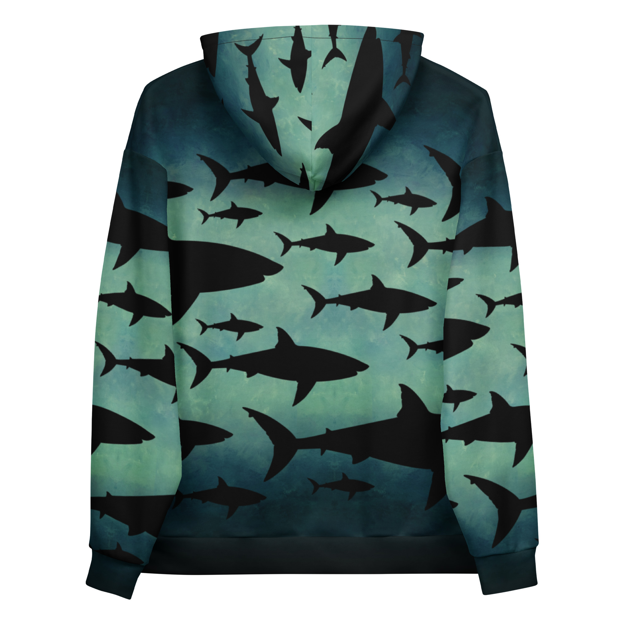 CAVIS Shark Pattern Unisex Hoodie - Image 15