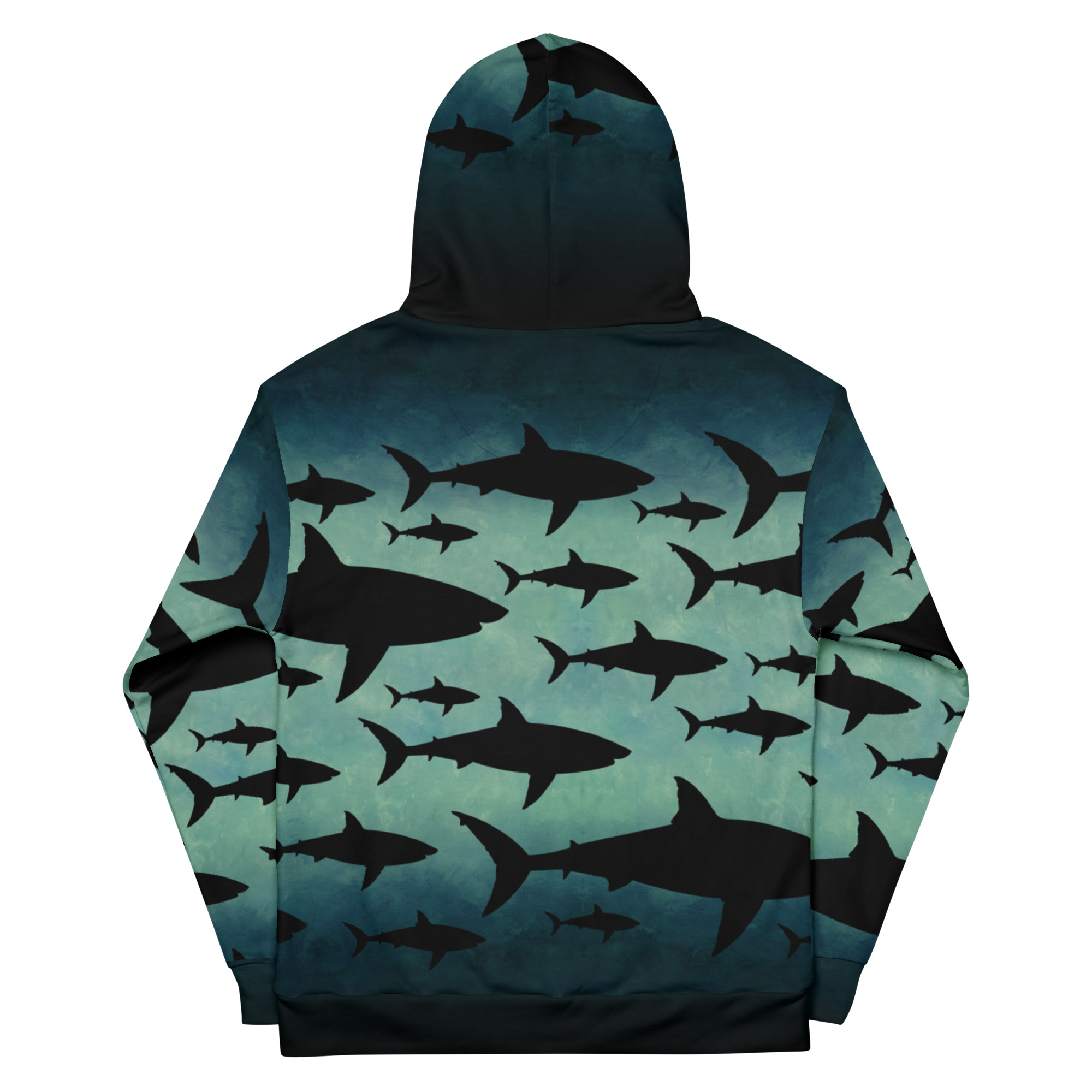 CAVIS Shark Pattern Unisex Hoodie - Image 22