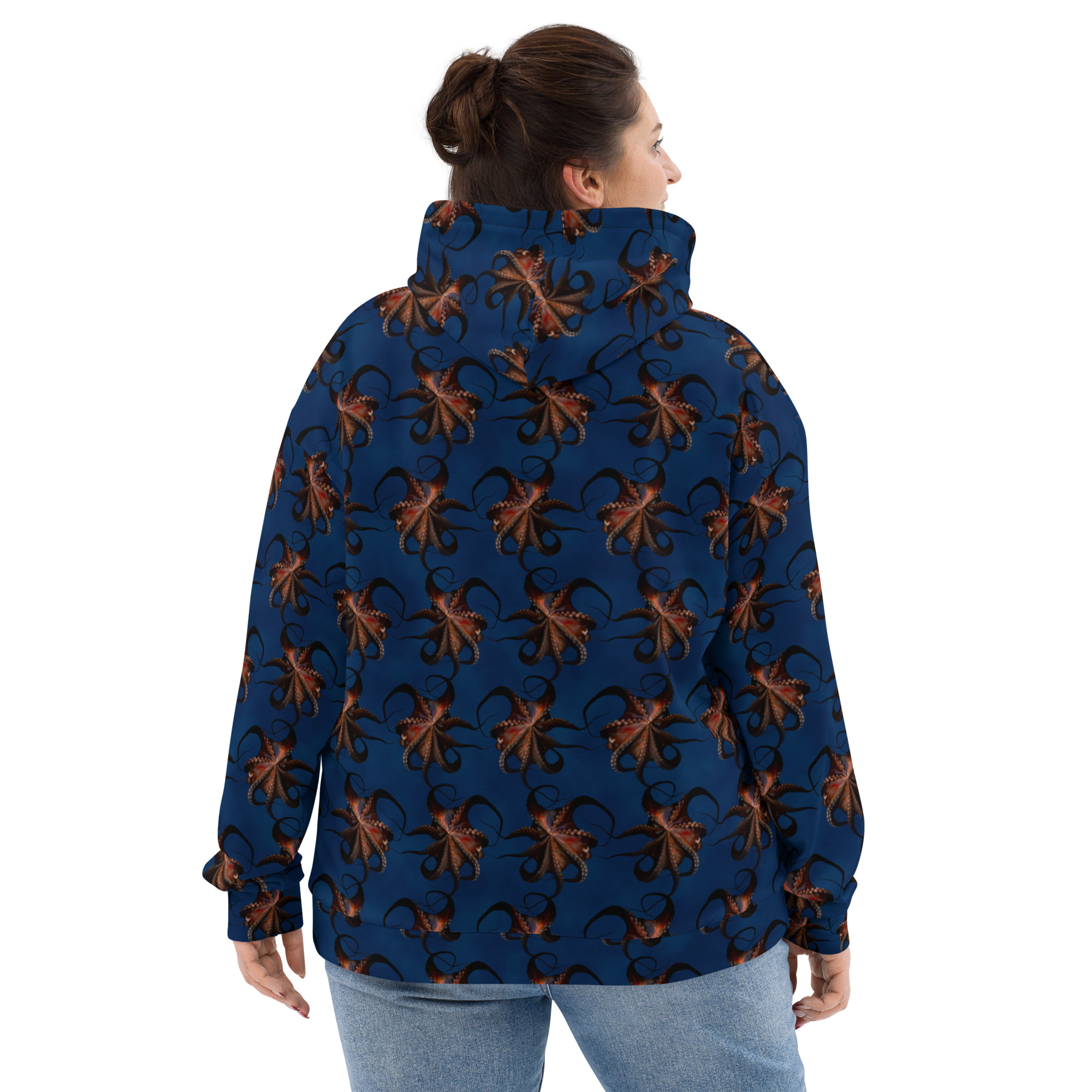 CAVIS Flying Octopus Unisex Hoodie - Image 6